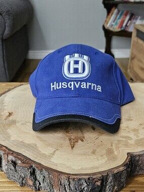 NWOT Husqvarna Blue Adjustable Embroidered Logo Cap